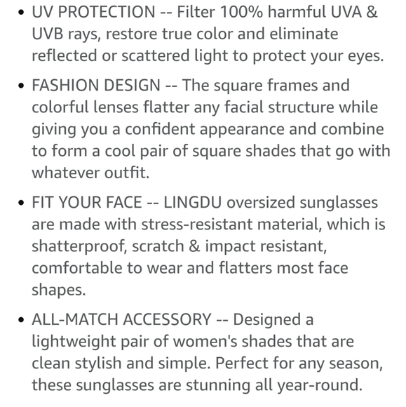 SQUARE COLORBLOCK SUNGLASSES 🕶 😎 - Picture 6 of 12